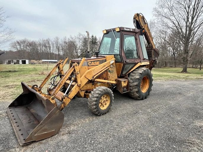 1986 Case 580 Super E Backhoe Loader, 4x4 