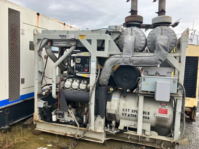 Package Deal! - (1) 2015 Deutz 500KW Generator or Power Unit / and (3) New Unused 2015 Radiators/Cat C-15 