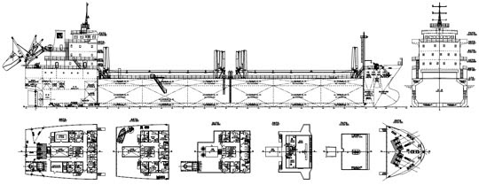 Ref. No. : BNC-GC-6653-12 (M/V JIAN YANG HUA HAI),  GENERAL CARGO SHIP (SINGLE DECKER)