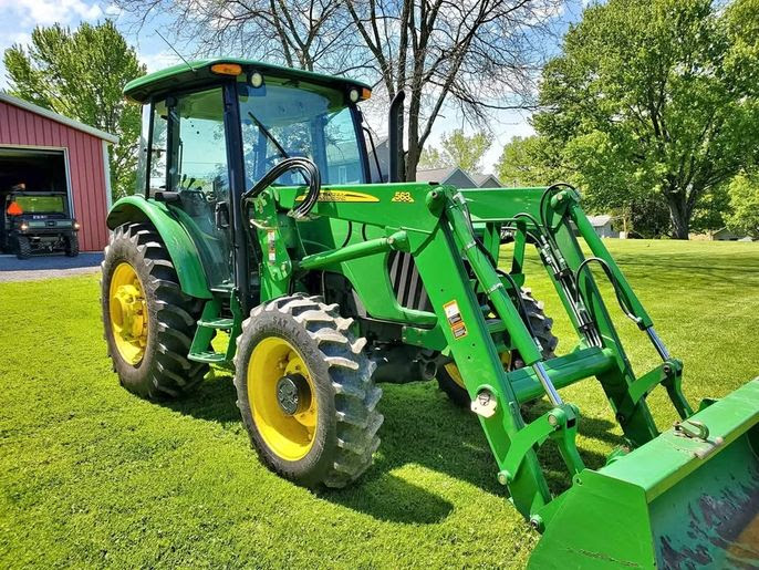 Like New! 2007 John Deere 5425 Tractor Loader