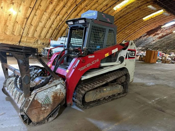 2013 Takeuchi TL12 Mulcher