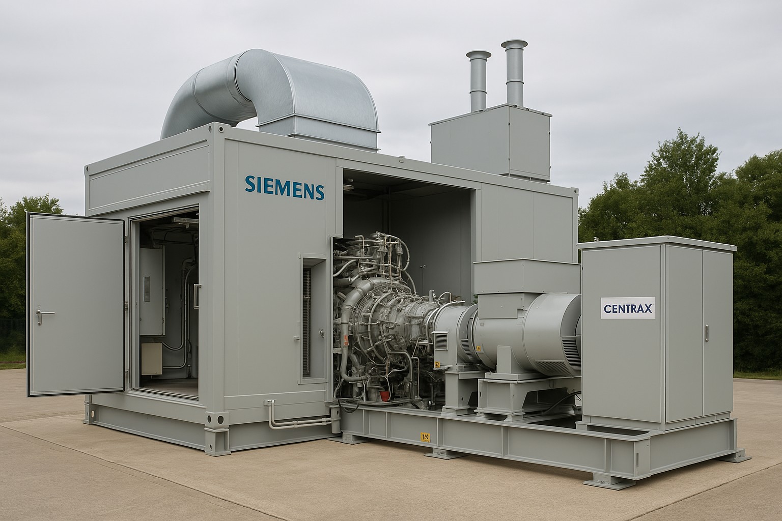 Siemens SGT-400 – 12.9MW - Centrax Gas Turbine Package