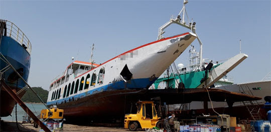 Ref. No. : BNC-CF-155-04 (M/V TBN),  LCT TYPE OF CAR FERRY