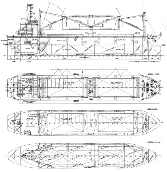 Ref. No. : BNC-GC-12286-11 (M/V EASTERN DELIGHT),  GENERAL CARGO SHIP (TWEEN DECKER)