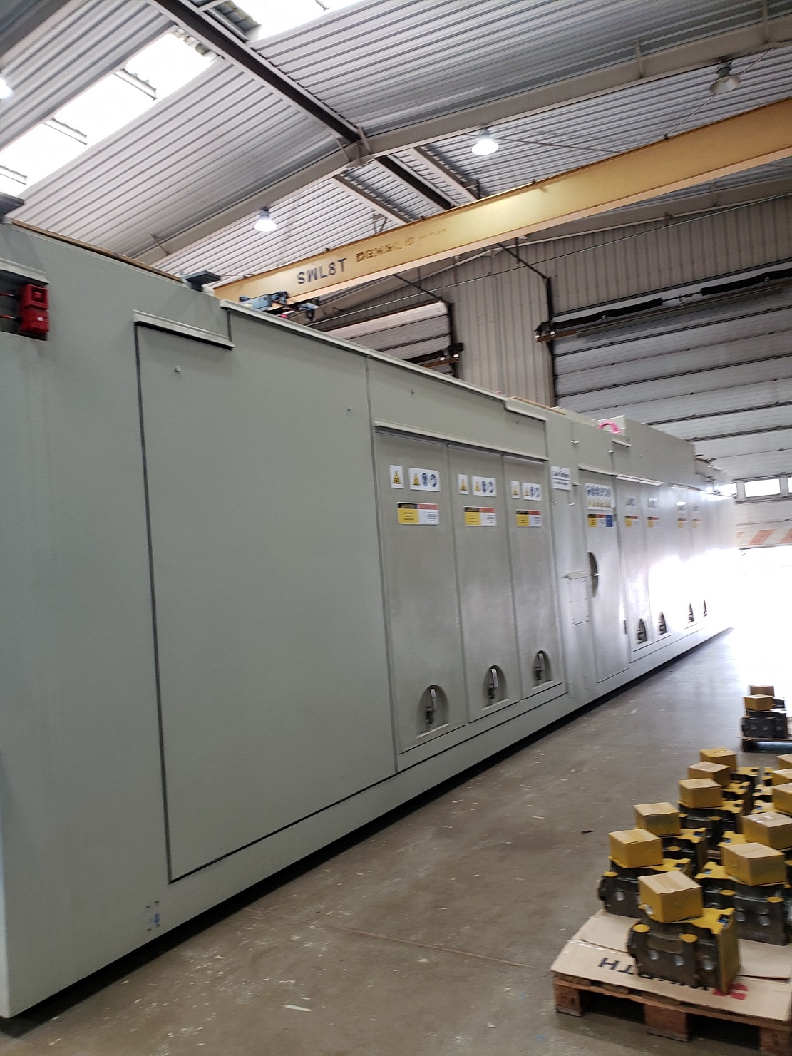 2x Solar Titan130,year:2017,hours:zero,Solonox,10500v,50hz