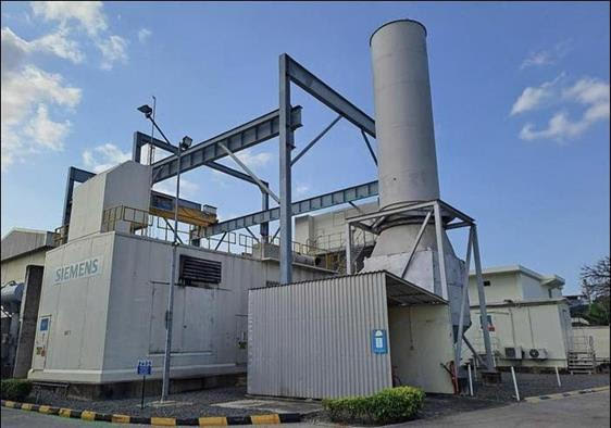 Natural Gas Generator Set 600 24.5 MW 1994 Used Siemens SGT
