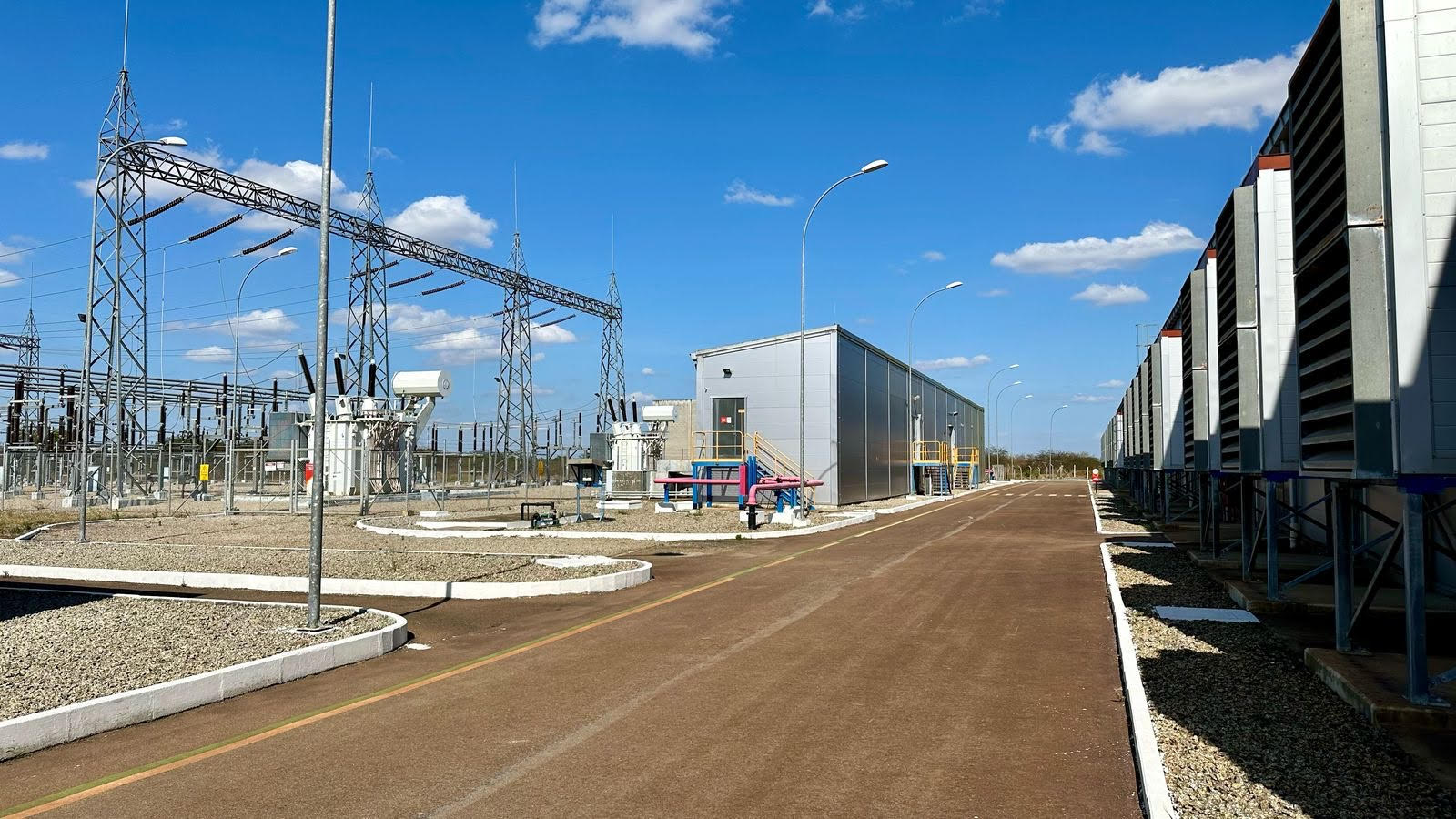 169MW Wartsila HFO 60Hz. Power Plant