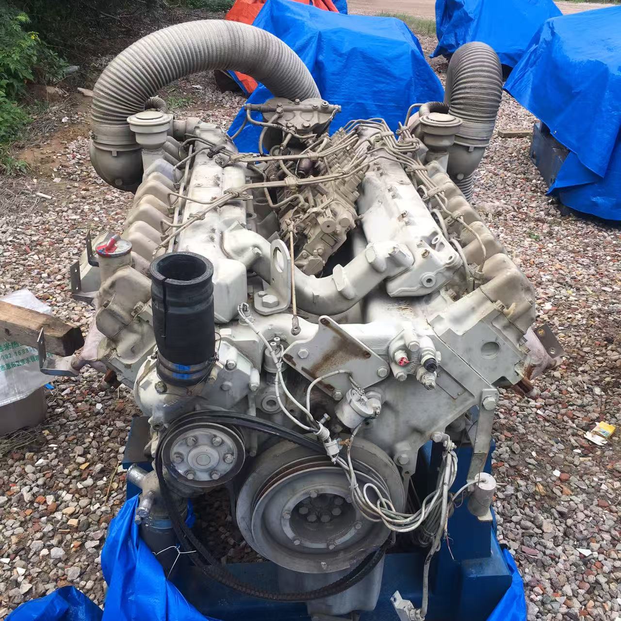 MTU 12V183TA12 360KW ENGINE X 8 - Ref : Sun / 24.6