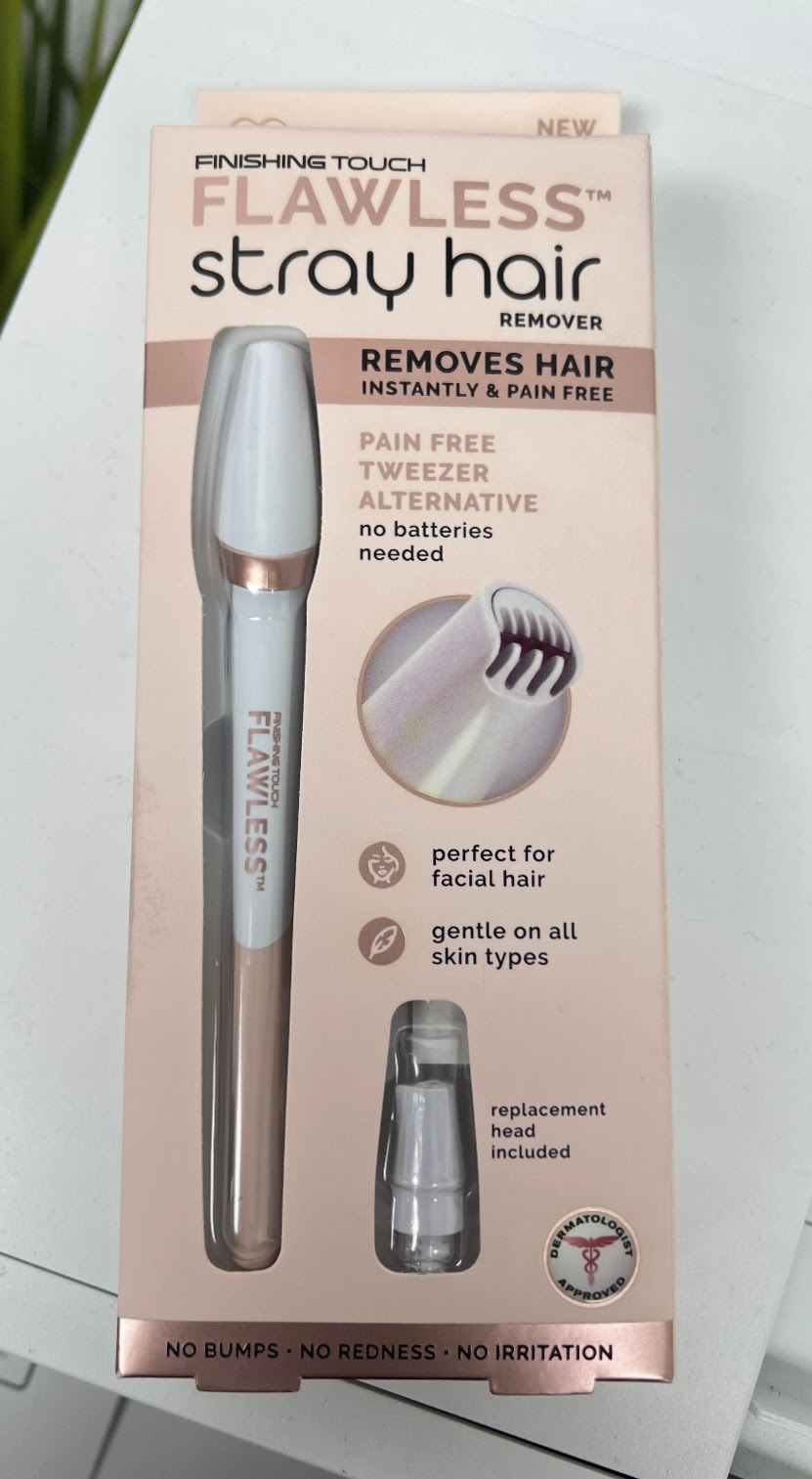 Finishing Touch Flawless Stray Hair Remover.