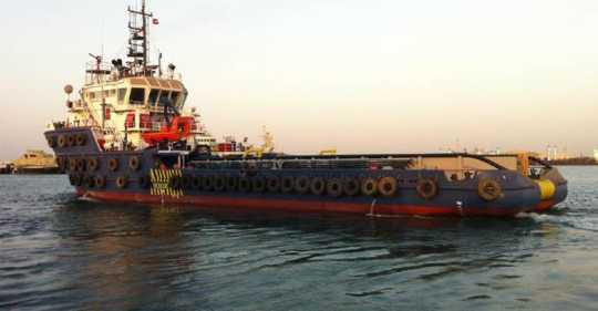 Ref. No. : BNC-AHTS-10726-06 (M/V BLACK LEOPARD),  AHTSS (ANCHOR HANDLING TUG SUPPLY & SAFETY, DIESEL ELECTRIC VESSEL)