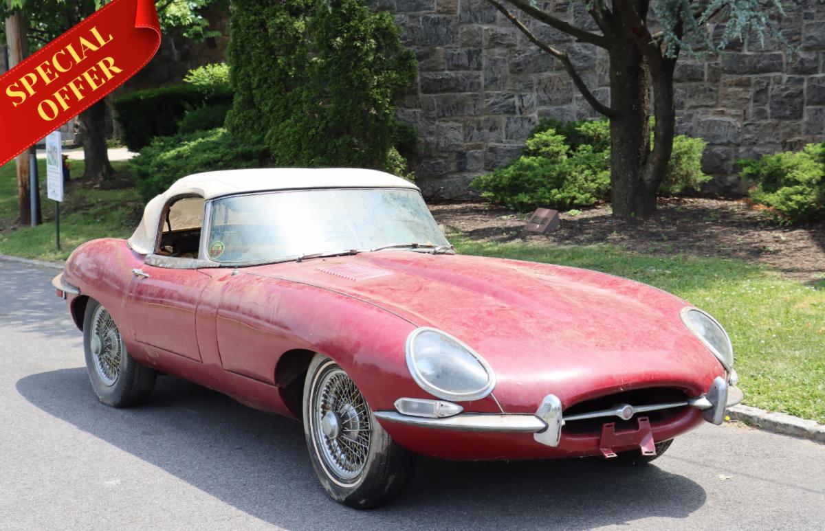 Discounted Barn Find 1968 Jaguar XKE Series 1.5 4.2L Roadster