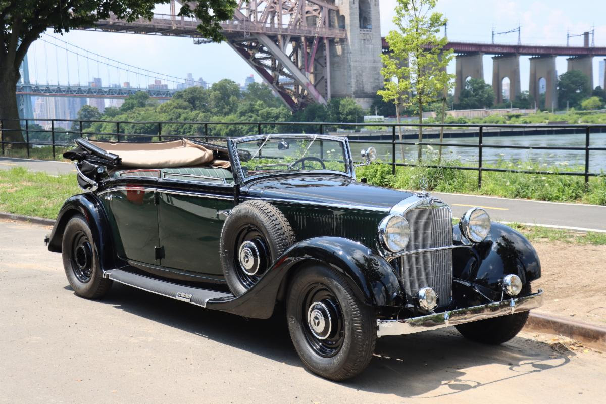 Beautifully Restored 1935 Mercedes-Benz 290 Cabriolet D