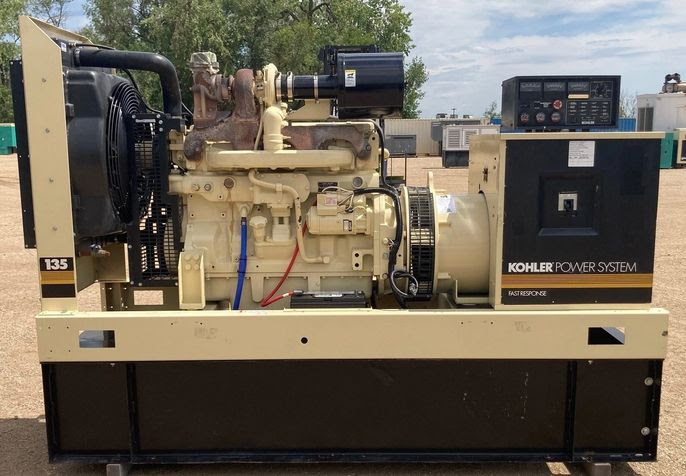 1996 Kohler 135KW John Deere Diesel Generator