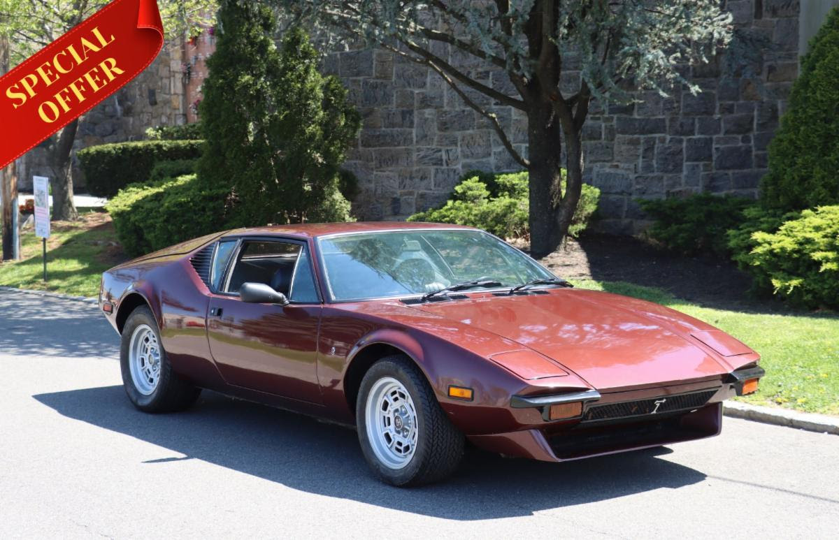 First Year 1971 DeTomaso Pantera Desirable Small Bumpers