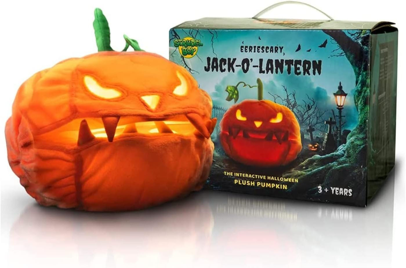 Eeriescary Jack-O-Lantern Talking Light-Up Halloween Decor.  3494 Units. EXW Utah $8.50 Unit. Retail $29.95