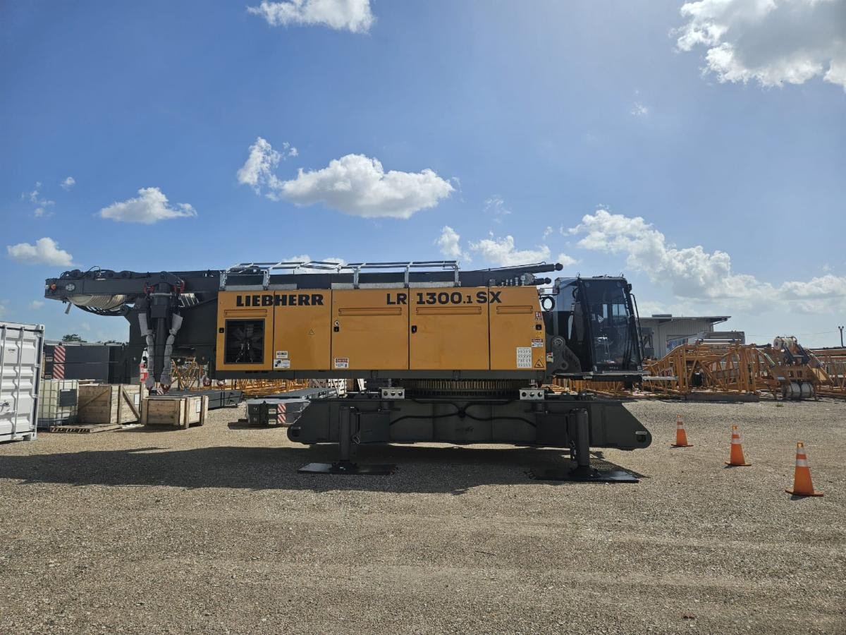 2025 Liebherr LR1300 ST Crawler Crane Rental - Zero Hours, Texas & Louisiana