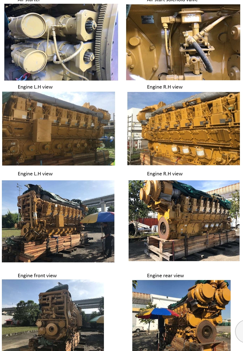 New 05 units 3616 Diesel generator year 2019
