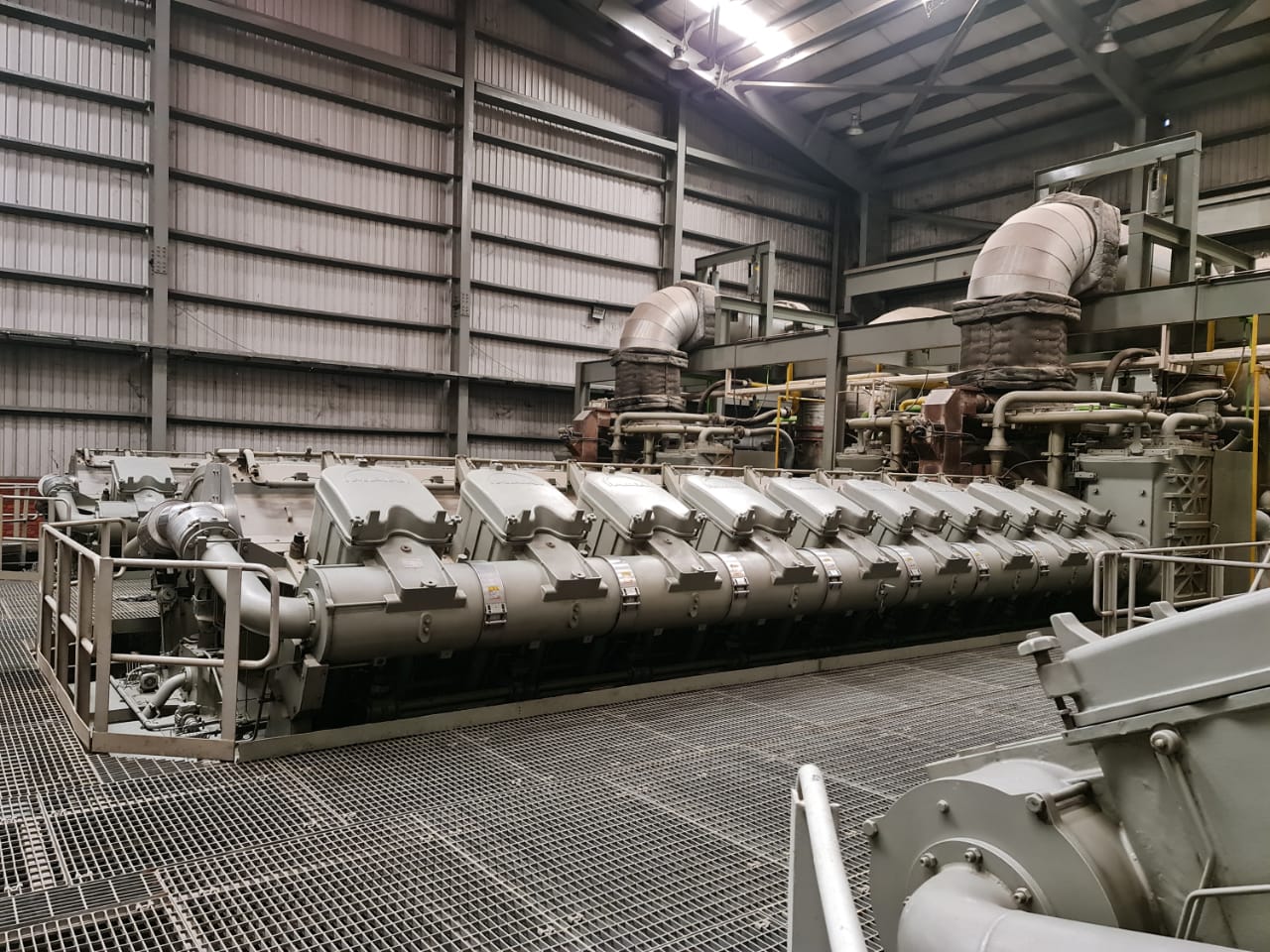 3 nos 18V48/60TS MAN Diesel Power Plant For Sale