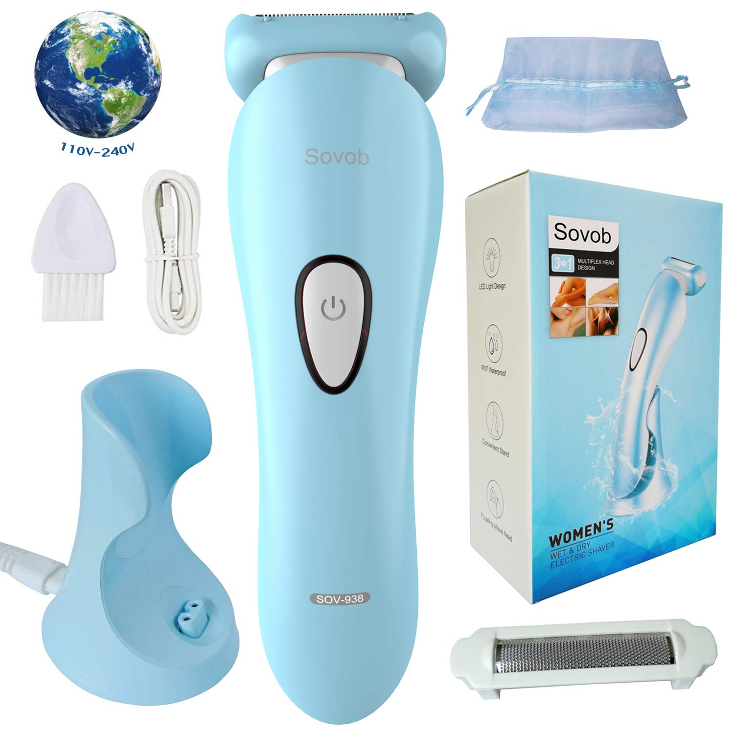 SOVOB Electric Razor for Women. 500 Units. EXW New York $9.75