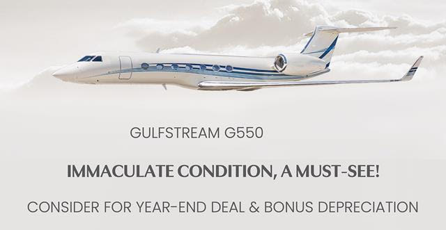 G550 Year-End Deal
