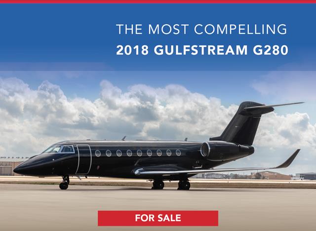 2018 Gulfstream G280 - For Sale