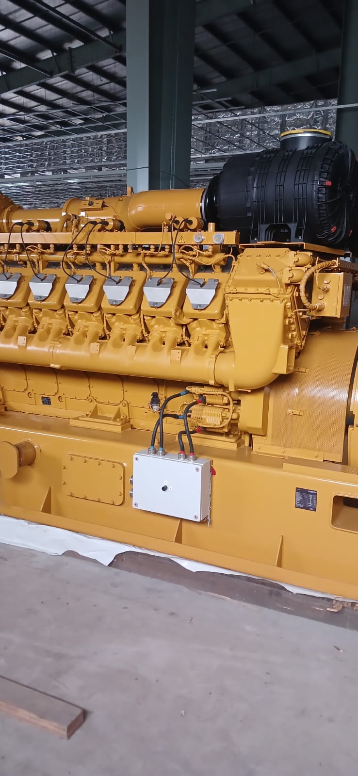 Two units 1500 kw CG170-16 Gas generator