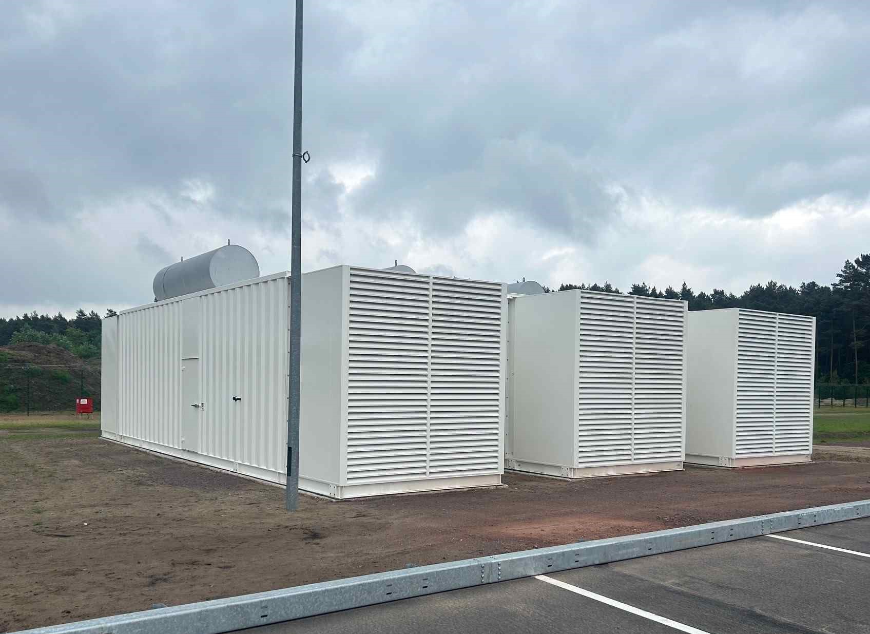 3 NEW Perkins diesel powered units for 490.000 Euro/unit.