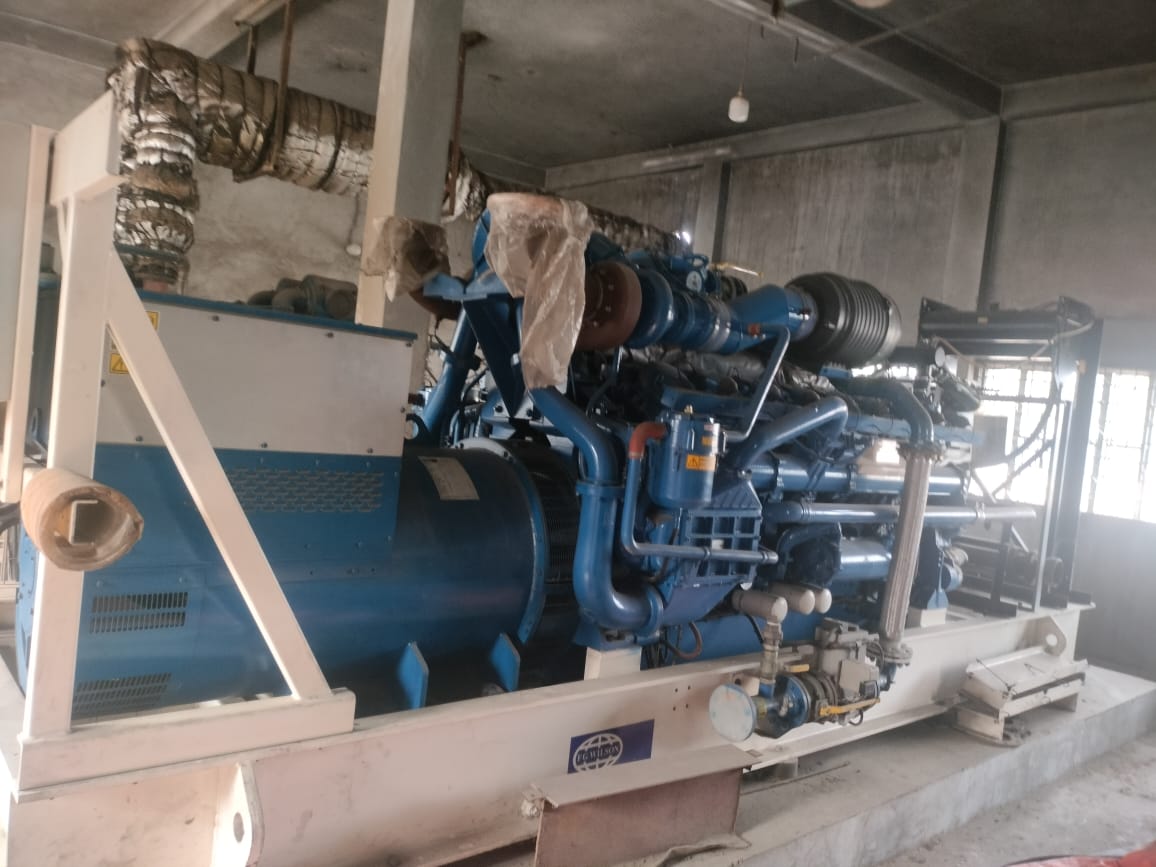  1250 kva Perkins gas generator for sale