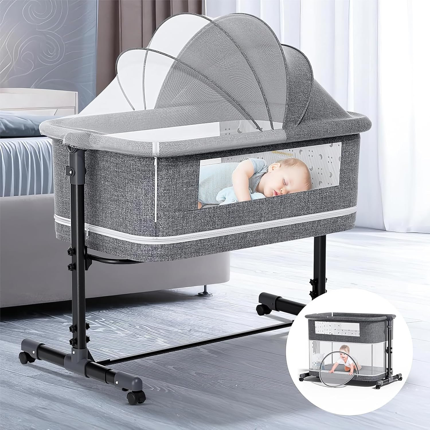 LXDREGAN 3 in 1 Baby Bassinet with Comfy Mattress.  500 Units. EXW Los Angeles $29.00 Unit.
