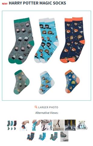 Harry Potter Magic Socks Europe