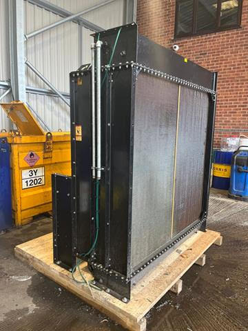 Used, Year 2009, Bearward Radiator from a 1000 kva QST30 Cummins engine. 