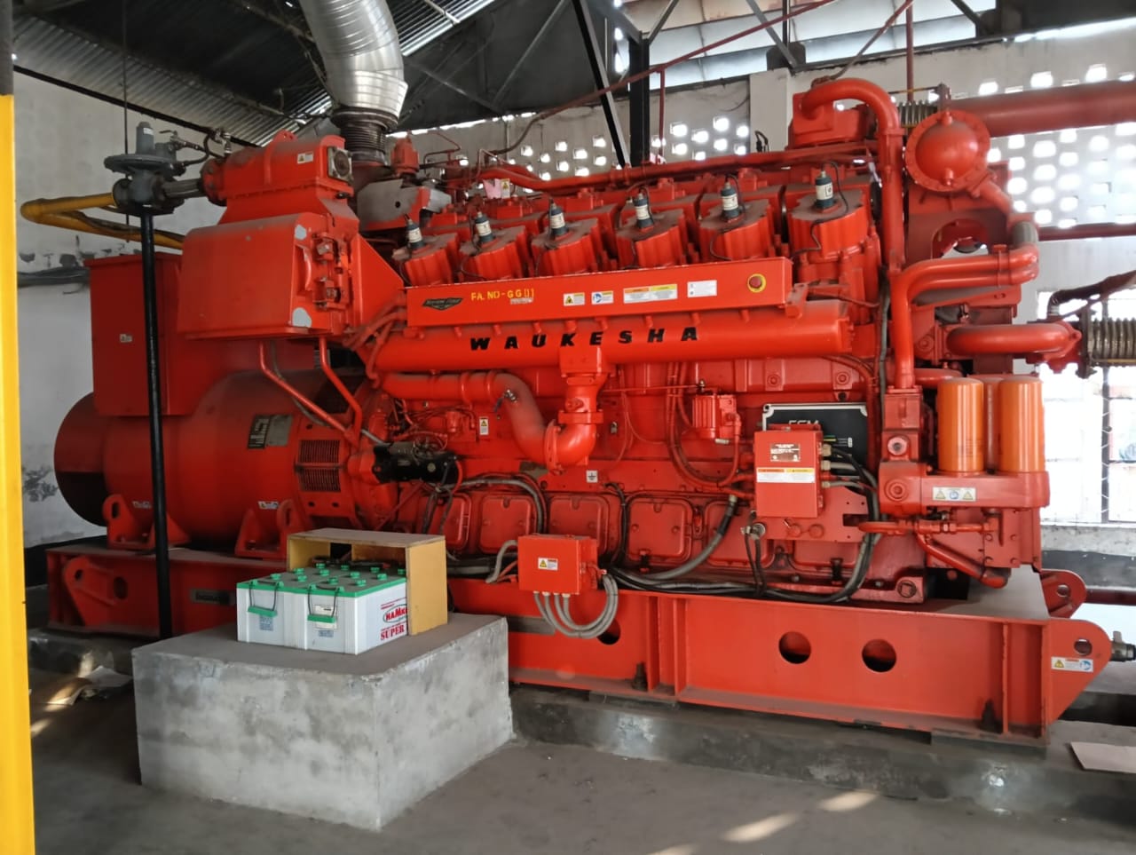1250 kva Waukesha gas generator