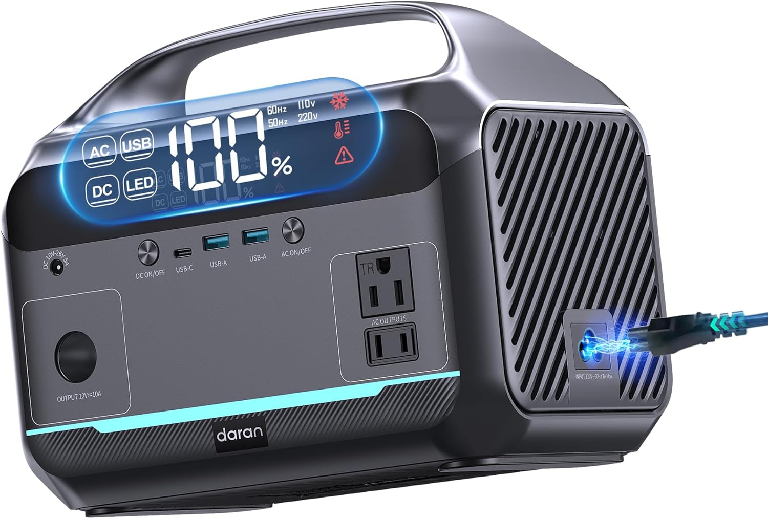 6 in 1 600W (1200W Peak) Portable Power Station. 500 Units.   EXW Los Angeles $125.00 Unit. Retail $269.99