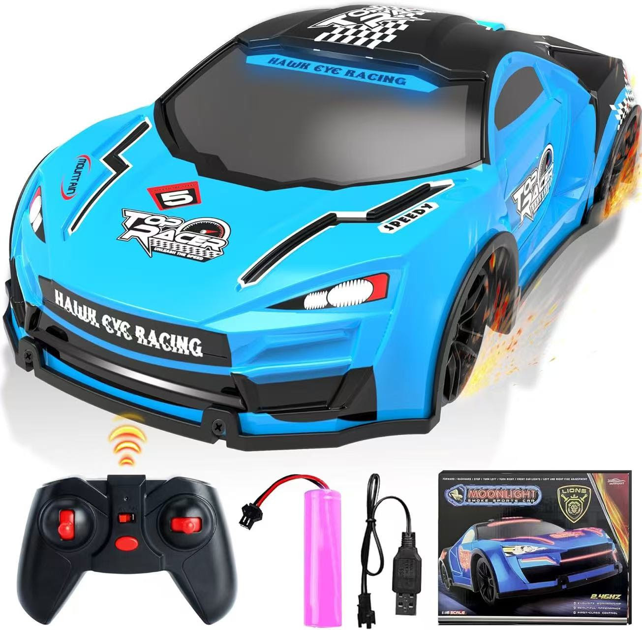 ZEGAN RC Drift Toy Car. 2000 Units. EXW NJ $6.95 Unit.
