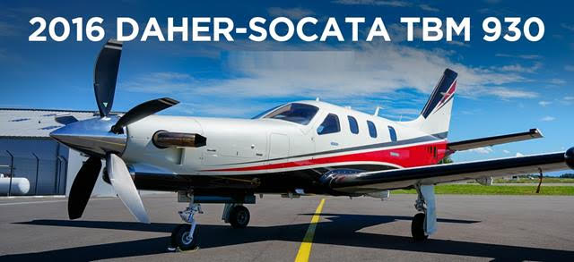2016 DAHER-SOCATA TBM 930 Offered for Sale