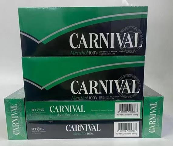 Carnival cigarettes Hong Kong