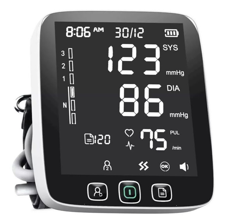 LAZLE Upper Arm Cuff Automatic Digital Blood Pressure Monitor.  4000 Units. EXW Los Angeles $9.95 Unit. Retail $79.99
