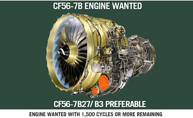 CF56-7B Engine Wanted
