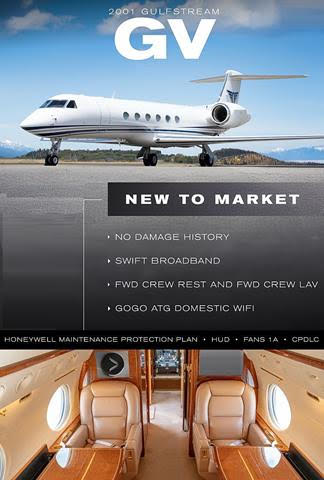 2001 GULFSTREAM