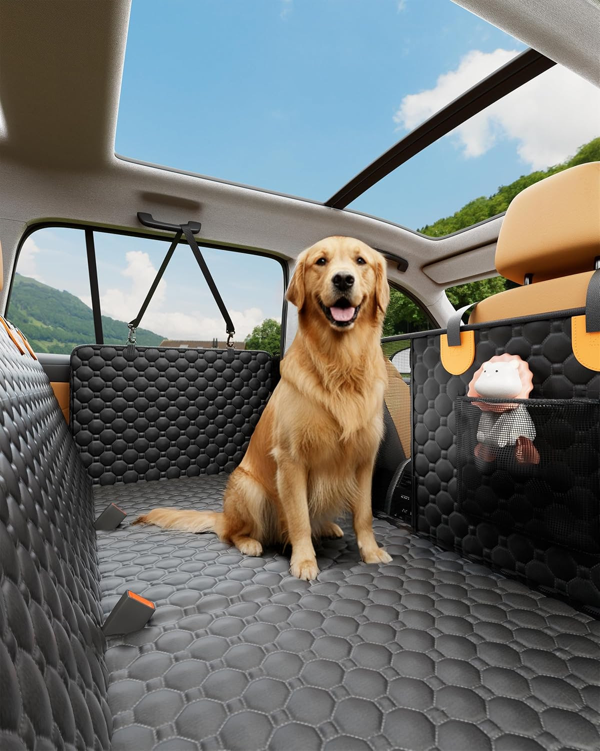 SanGoodier Dog Car Seat Cover for Back Seat. 798 Units.  EXW NJ USA $10.50 Unit. Retail $59.99