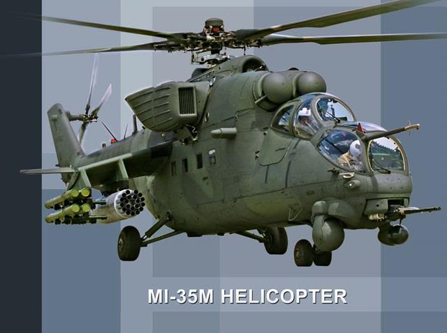 HELICOPTER Mi-24 Upgraded version Mi-35M
