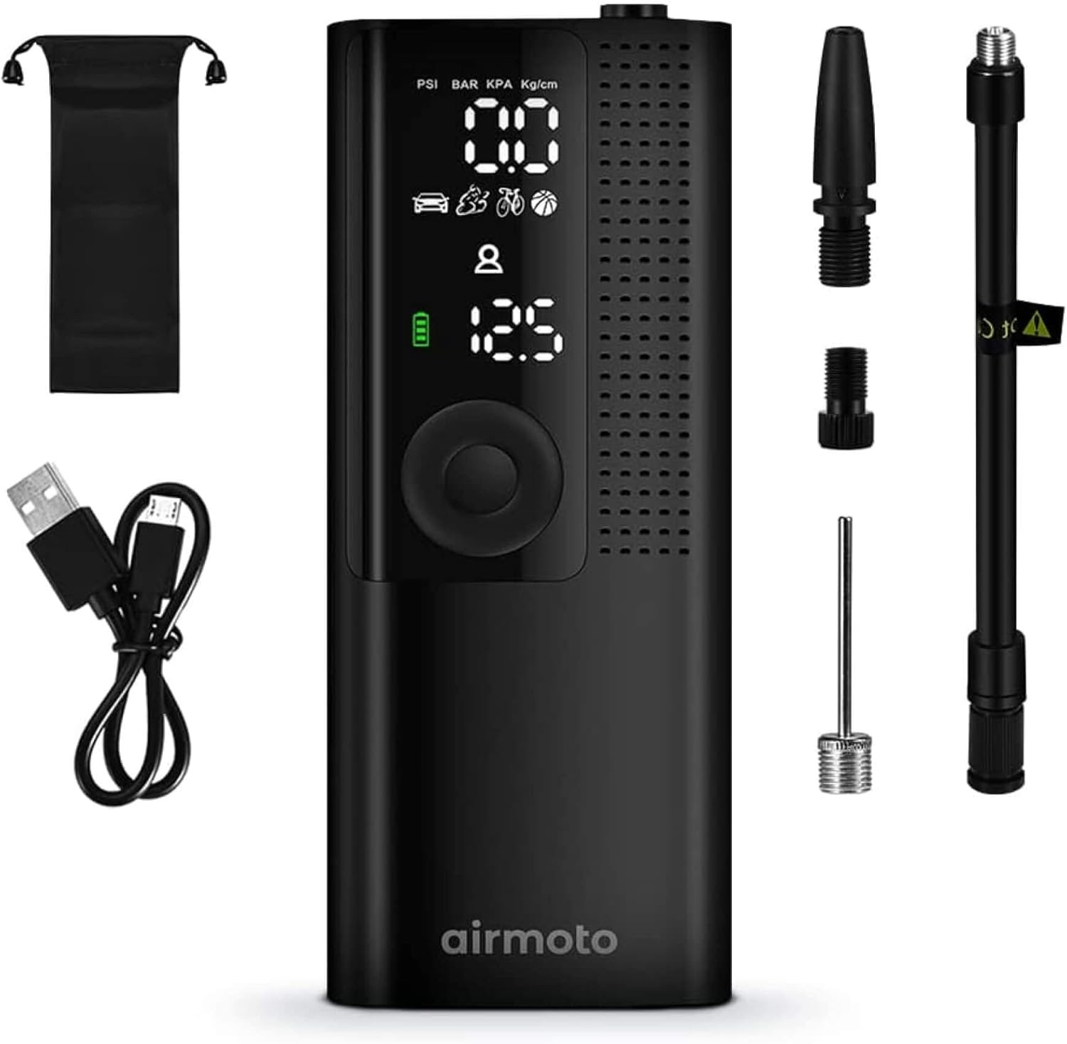 Airmoto Portable Cordless Tire Inflator. 8000 Units. EXW Los Angeles $12.99 Unit. Original retail $79.99 (On sale now $69.99)