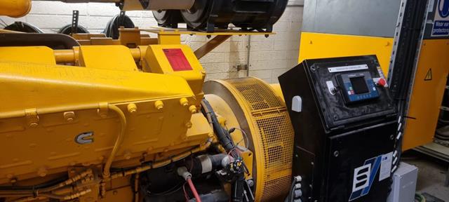  SDMO, 1270 kva KTA50-G3 Cummins/Leroy Open Type Generator.