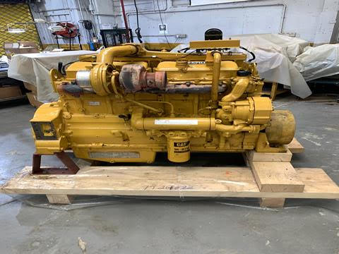 Package of used running caterpillar engines 3406C