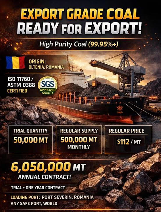 EXPORT GRADE COAL