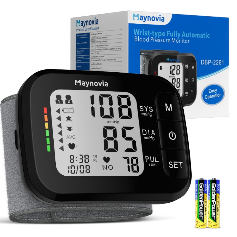 Maynovia Upper Arm Blood Pressure Monitor, 3335 Units.   EXW Los Angeles reduced to just $6.95 Unit. Retail $29.99