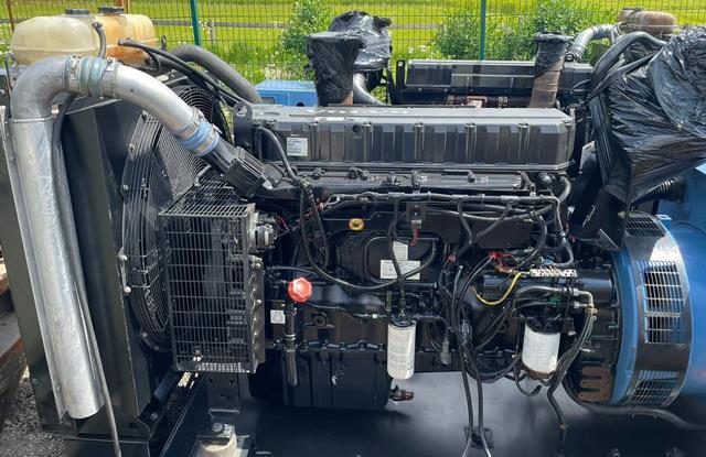 Used SDMO V410, 400 Kva Volvo/Leroy Open Type Generator.