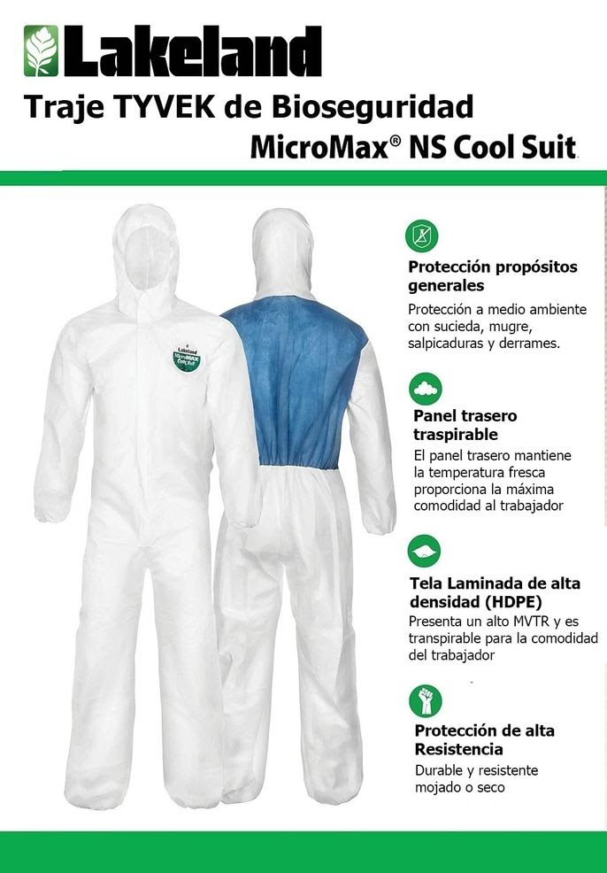 PROMOTION OF 500 TYVEK SUITS