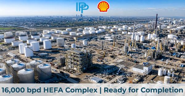 An advanced-stage SAF / renewable fuels project in Rotterdam, NL is now available for acquisition and completion, either for in-place operations or relocation.