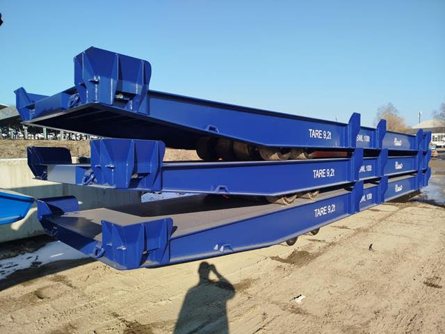 FOR SALE :  We can offer you the attached 3 units NEW Roll trailers